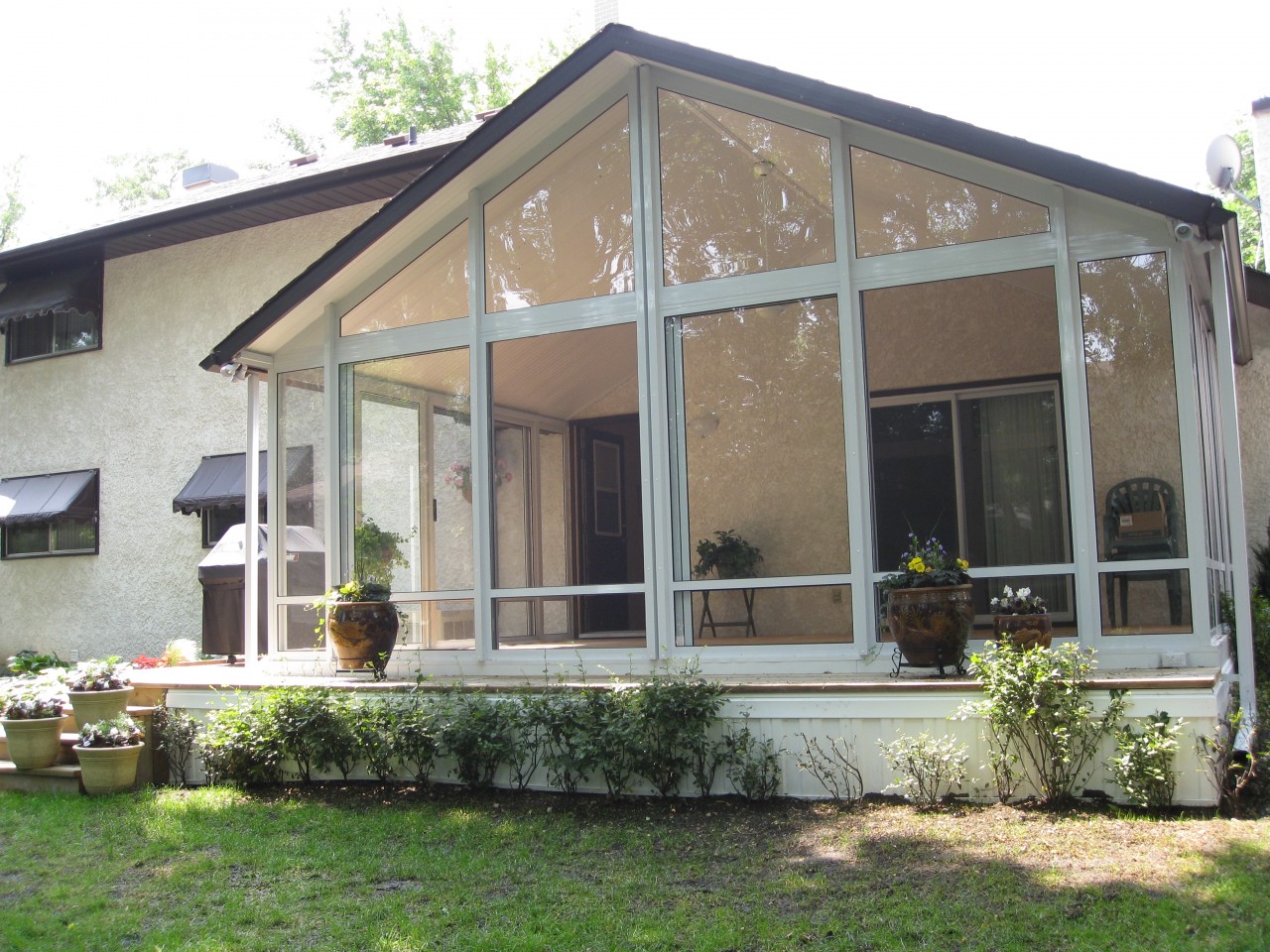 Gable/Sloped Style Roof - Glastar Sunrooms by SunShade